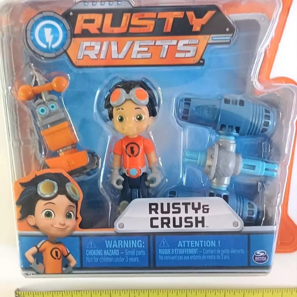 NEW RUSTY RIVETS - RUSTY & CRUSH + 1 Mini Build- New Unopened